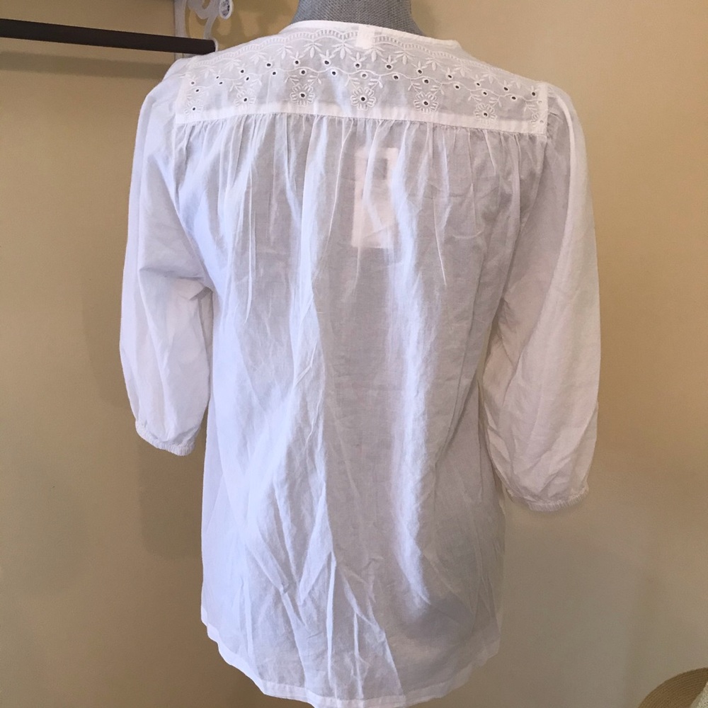 Gap cotton top white - Picture 3 of 5